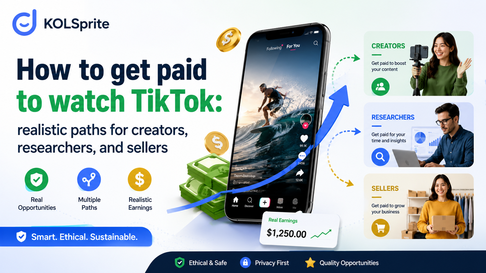 How to get paid to watch TikTok through legitimate creator research and campaign analysis work.