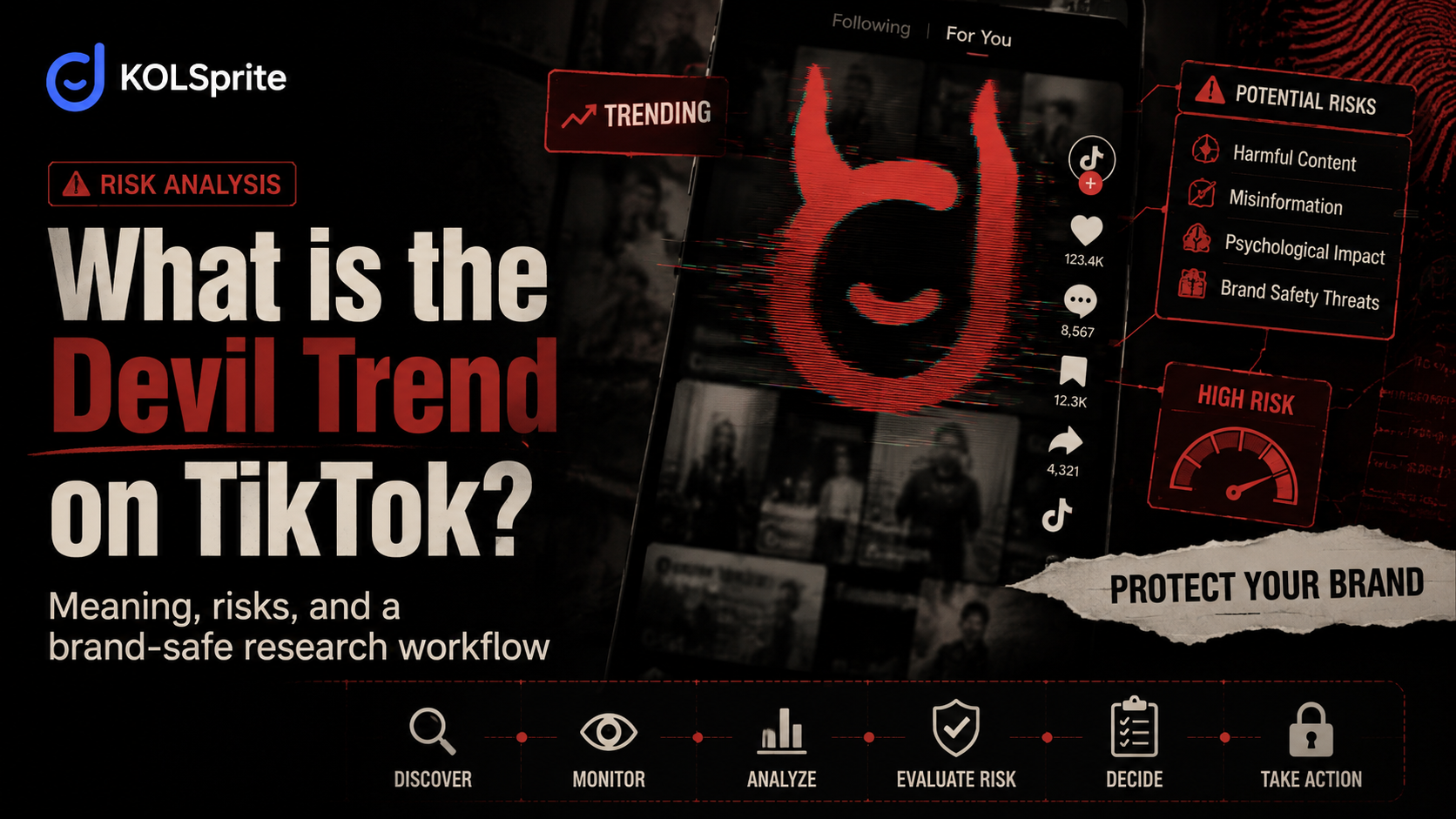 Devil Trend on TikTok research workflow for meaning, risk, and brand-safe creator briefs.