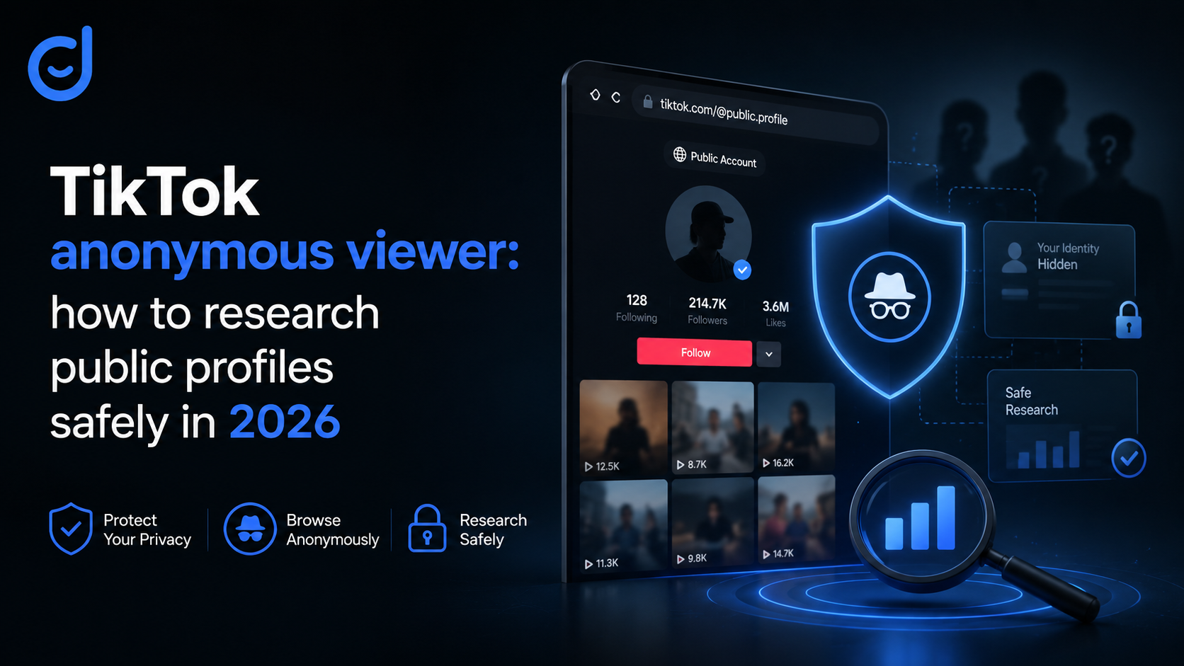  TikTok anonymous viewer workflow for safe public profile and creator research in 2026.